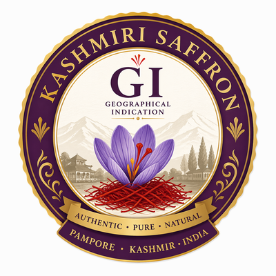 GI - Tagged Kashmiri Saffron (Kesar ) From Pampore