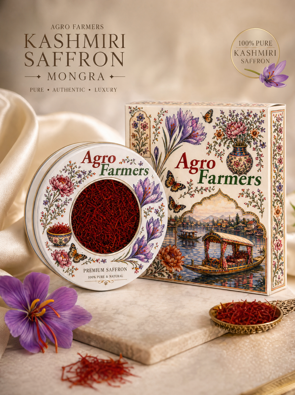 Buy Kashmir Kesar 500 Grams Export Quality